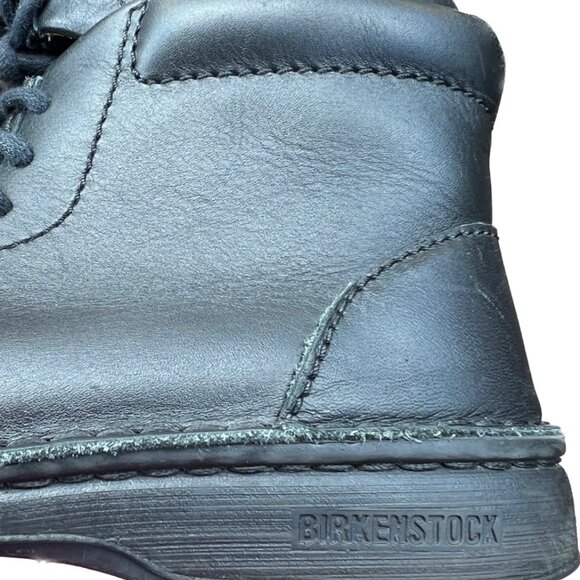 Birkenstock Pasadena Black Leather Shoes - Picture 2 of 7